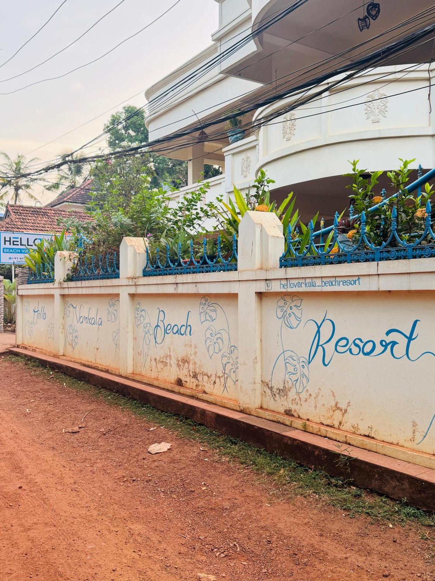 Beach View Balcony Resort By Hello Varkala Exterior photo